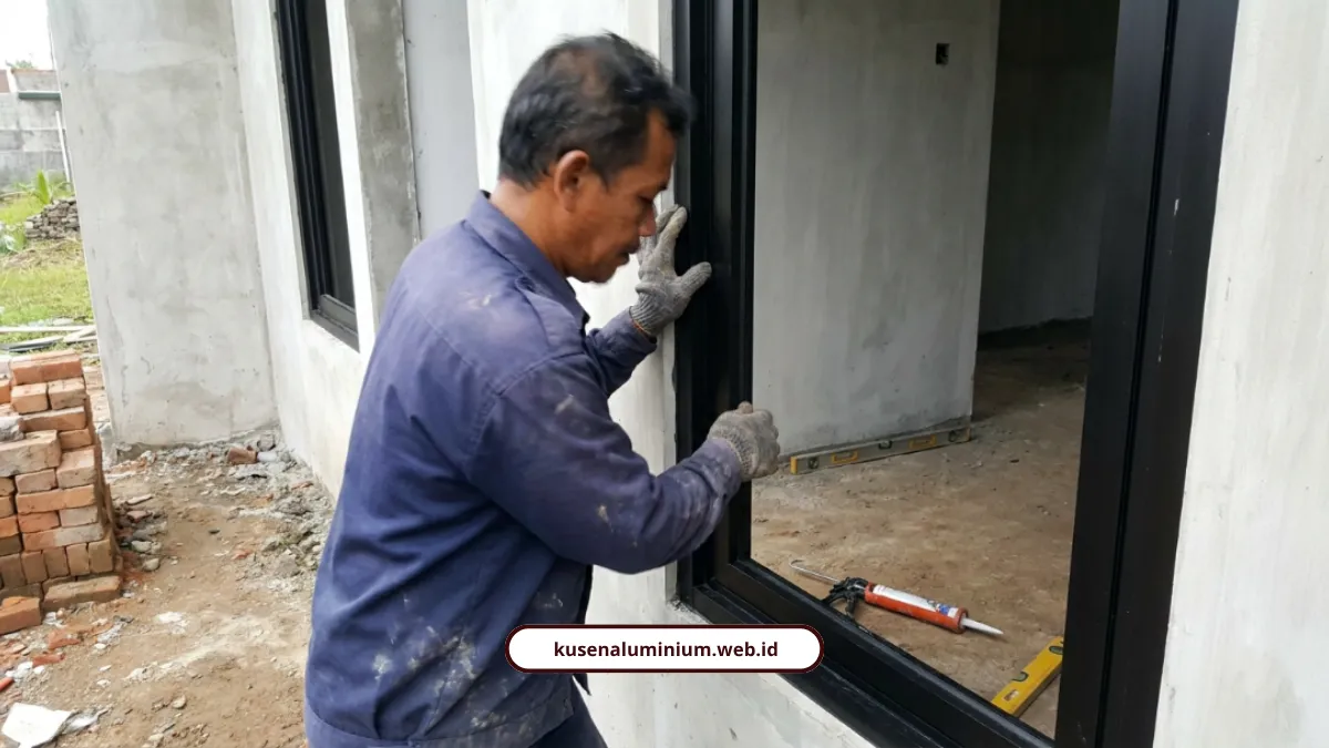 Jasa Pasang Kusen Aluminium di Malang